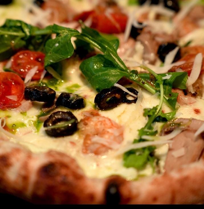 Pizza Frutti Crevette