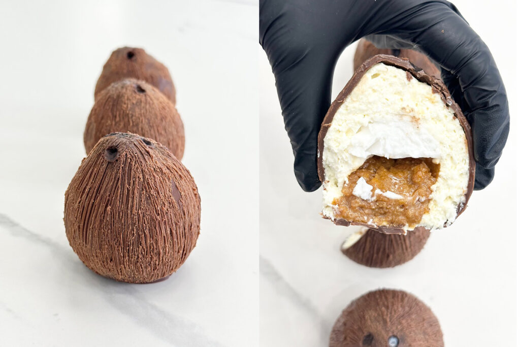 Trompe œil noix de coco