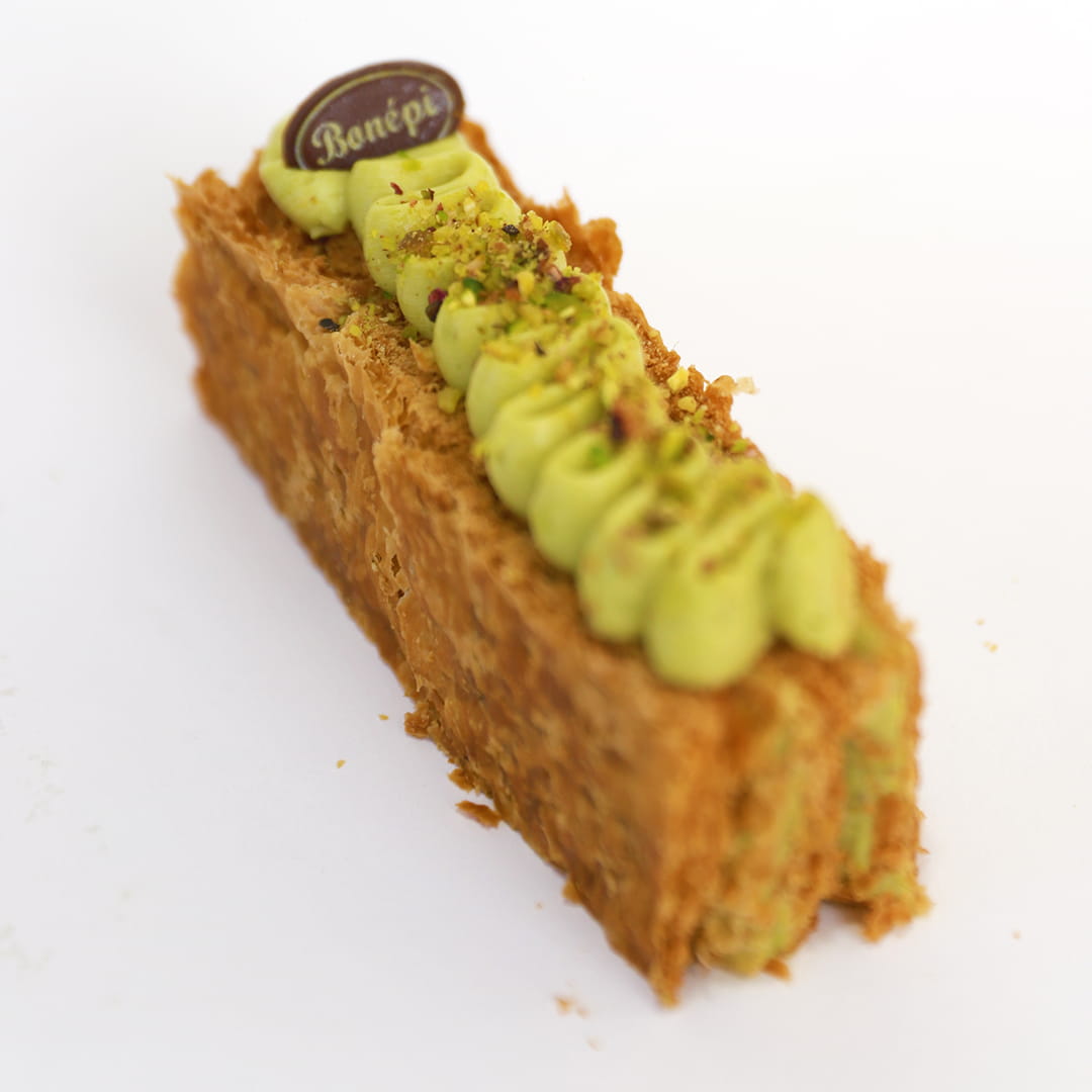 Mille-feuille pistache