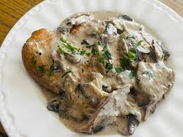 Escalope sauce champignon