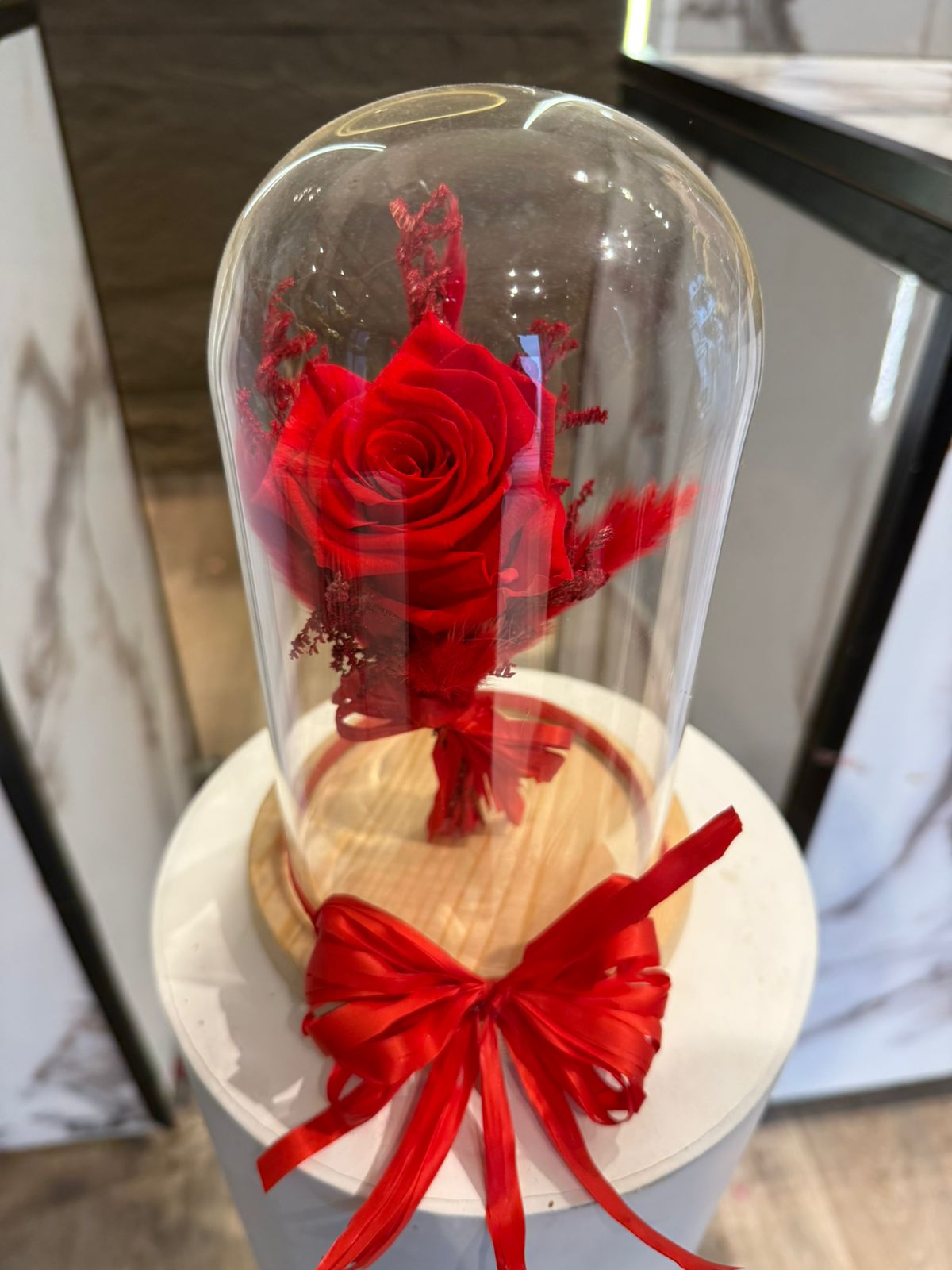 Rose éternelle Rouge