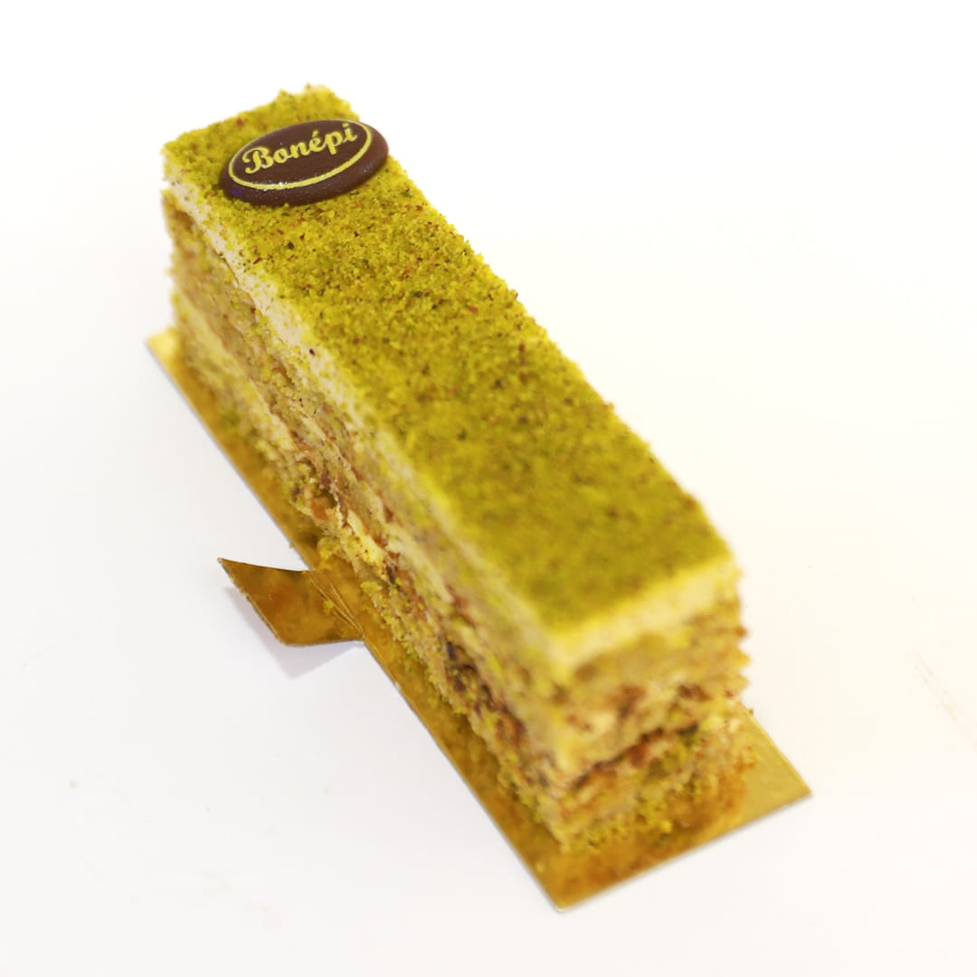 Morceau Gâteau Pistache
